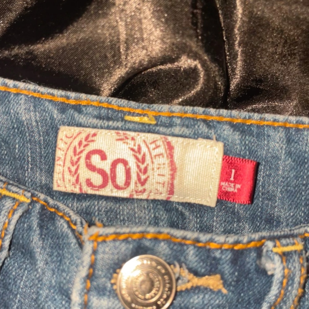 size 1 jean shorts